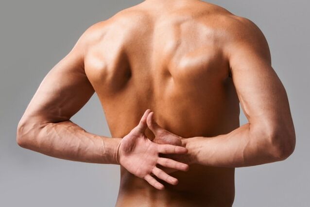 back pain lumbar osteochondrosis photo 1