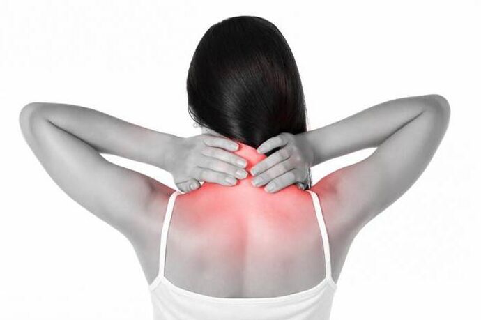 Pain in his neck and back