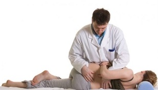 manual therapy for inflammation of the hip