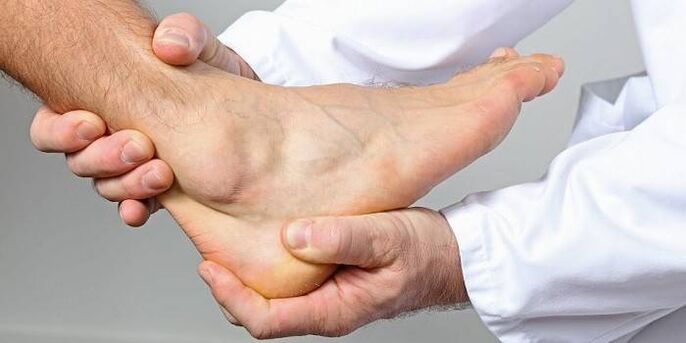 ankle arthrosis specialist examination