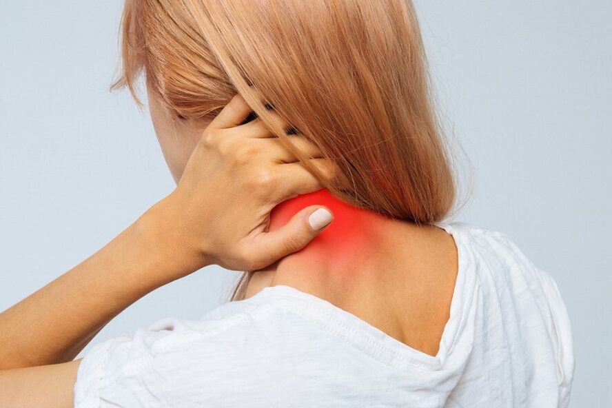 pain in the neck osteochondrosis